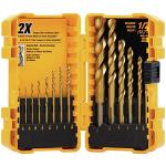 DEWALT 14-Piece Titanium Nitride Drill Bit Set