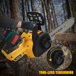 12 Inch Cordless Chainsaw for Dewalt 20V MAX