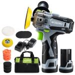 WORKPRO 12V Cordless Mini Polisher and Buffer Kit