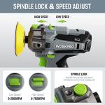 WORKPRO 12V Cordless Mini Polisher and Buffer Kit
