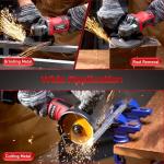 Avhrit 21V Cordless Angle Grinder with Brushless Motor