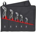 KNIPEX 5-Piece Cobra Pliers Set with Tool Roll