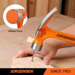 Jorgensen 20 oz Claw Hammer with Magnetic Nail Holder