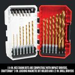 21-Piece CRAFTSMAN Titanium Drill and Screwdriver Set