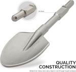 NEIKO 2627 Jack Hammer Bits for Demolition Hammers