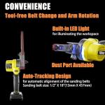 Cordless Belt Sander for DeWalt 20V Battery