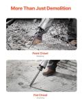 VEVOR 2200W Electric Demolition Jack Hammer with Chisels