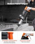 VEVOR 2200W Electric Demolition Jack Hammer with Chisels