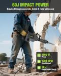 WORKPRO 60J Heavy Duty Electric Jack Hammer
