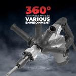 XtremepowerUS 1400W Electric Demolition Jack Hammer