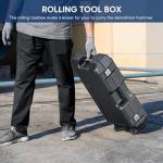 ENEACRO 14.5Amp Demolition Jack Hammer with Chisels