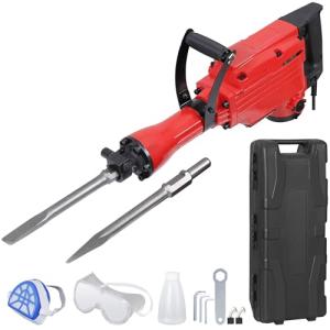 Smartxchoices 2200W Heavy Duty Demolition Jack Hammer Kit