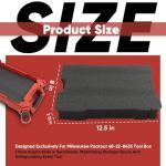 Terixe Foam Inserts for Milwaukee Packout Tool Box