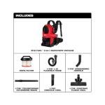 Milwaukee M18 Fuel 3-in-1 Backpack Vacuum
