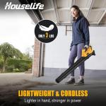 Lightweight Cordless Leaf Blower for Outdoor Cleanup