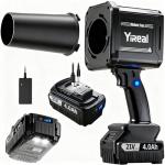 YIREAL Lightweight Cordless Leaf Blower with Battery