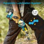 Seesii 8-Inch Mini Cordless Chainsaw with Batteries