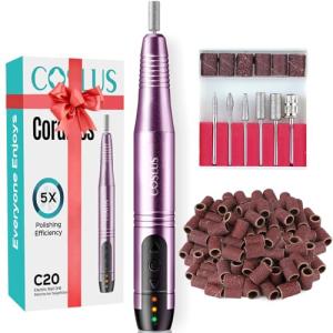 COSLUS Cordless Electric Nail Drill Machine Kit