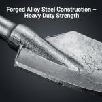 QWORK 17.3" Alloy Steel Demolition Shovel Bit