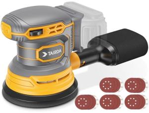 Cordless Orbital Sander for Dewalt Batteries, 20Pcs Sandpaper