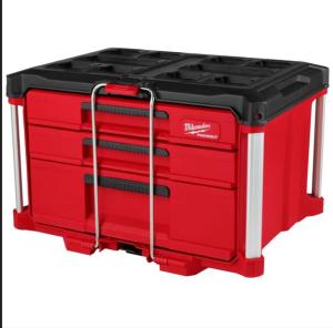Milwaukee Packout 3 Drawer Tool Organizer Box