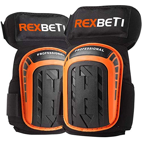 REXBETI Gel Knee Pads for Work and Gardening