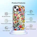 iPhone 14 Clear Bumper Case with Military Protection