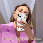 Bling Bowknot Case for iPhone 13/14 - Black