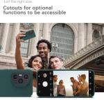 YATWIN Dark Green Soft-Touch Silicone Case for Honor 400 Pro