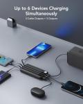 Charmast 10000mAh Portable Power Bank with Cables