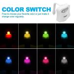 Motion-Activated LED Toilet Bowl Night Light