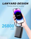 26800mAh Portable Fast Charging Power Bank