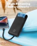 Charmast 20000mAh Power Bank with Built-in Cables
