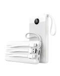 VEEKTOMX 10000mAh Power Bank with Built-in Cables