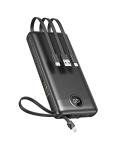 VEEKTOMX 20000mAh Portable Charger with Built-in Cables