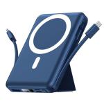MagSafe 10,000mAh Power Bank with Stand - Blue