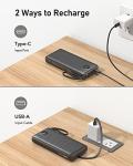 VEEKTOMX 20000mAh Portable Charger with Built-in Cables