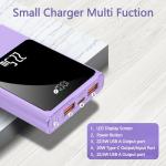 22.5W Super Fast 10000mAh USB C Power Bank