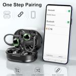 Bluetooth 5.4 Wireless Earbuds with 50H Playtime