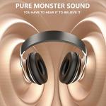 Rebocico Bluetooth Over-Ear Headphones with 65-Hour Playtime