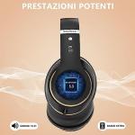 Rebocico Bluetooth Over-Ear Headphones with 65-Hour Playtime