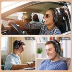 Rebocico Bluetooth Over-Ear Headphones with 65-Hour Playtime