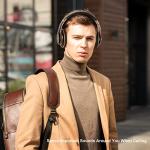 Rebocico Bluetooth Over-Ear Headphones with 65-Hour Playtime