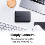 Toshiba 1TB Portable External Hard Drive, USB 3.2