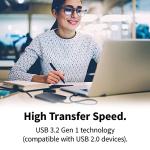 Toshiba 1TB Portable External Hard Drive, USB 3.2