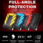 ADATA 2TB HD710 Pro External Hard Drive - Red