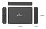 Sonnics 3TB External Hard Drive for Gaming and PC