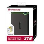 Transcend 2TB Portable Hard Drive - Rugged & Fast