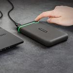 Transcend 2TB Portable Hard Drive - Rugged & Fast