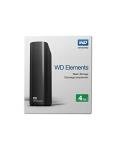 WD 4TB Elements External Hard Drive - Fast Storage